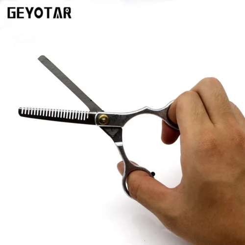 Forbici Per Sfoltire Capelli Parrucchiere Barbiere Dentata