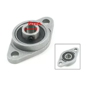 Cuscinetto A Sfera Thgs Fl08 2 Bolt 8Mm Autoallineanti