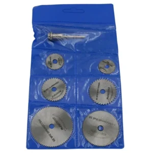 6Pz Hss Sega Circolare Disco Kit Per Dremel Trapani Rotary