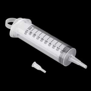 Schizzettone Monouso Sterile Siringa 100 Ml Senza Ago