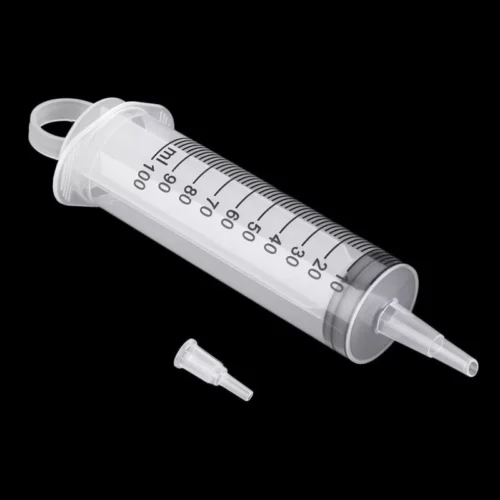 Schizzettone Monouso Sterile Siringa 100 Ml Senza Ago