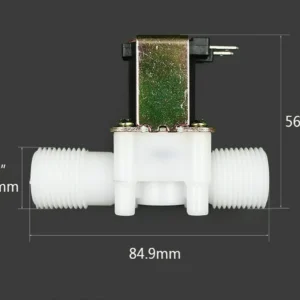 Elettrovalvola Solenoide DC 12V Regolatore Pressione Chiusa