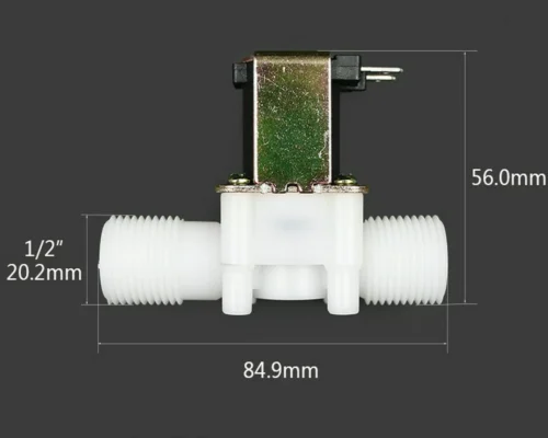 Elettrovalvola Solenoide DC 12V Regolatore Pressione Chiusa