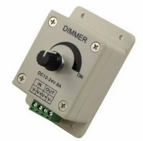 Dimmer Manuale Regolatore Di Luminosità Dc 12V 24V 8A 96W