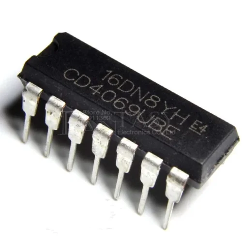 IC Circuito Integrato CD4069UBE DIP-14 - Lotto 5 Pezzi