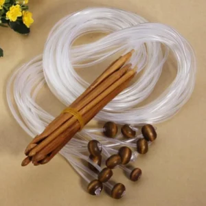 Set 12 Pz Uncinetto Uncinetti Tunisino Afghan Bamboo 3-10mm