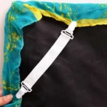 4 Elastici Clip Per Fissaggio Delle Lenzuola Bretelle Ganci