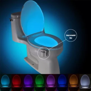 Luce Bagno Led Water Gabinetto RGB Universale Crepuscolare