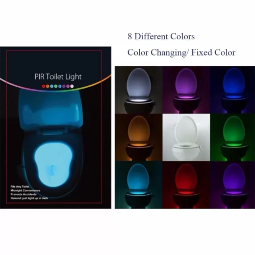 Luce Bagno Led Water Gabinetto RGB Universale Crepuscolare