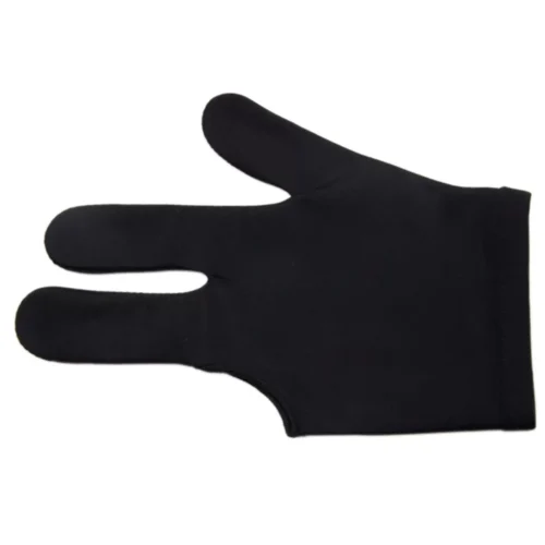 Guanto Guantino Biliardo Tg.Unica Mano Sinistra Nero Snooker