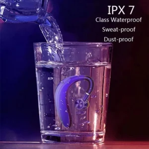 Auricolare Tzing Bluetooth 5.0 Elegante Stereo IPX5 Blue