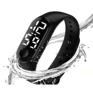 Orologio da Polso Digitale Sottile a LED Waterproof 50m