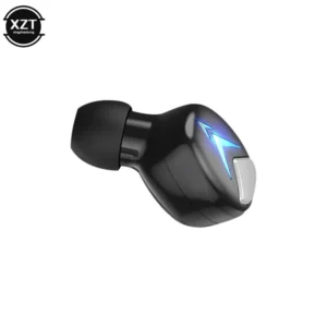 Auricolare Bluetooth Invisibile 5.0 con Tecnologia TWS Nero - immagine 4