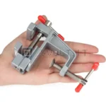 Mini Morsa da Banco 3,5” Alluminio Morsetto Pinza