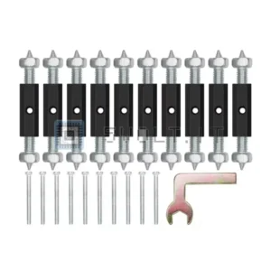 10pz Presa Interna Cassetta Viti Corrente 50-62mm