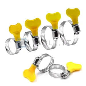5pz Fascette Stringitubo 8-12mm per Tubi Acciaio Twist