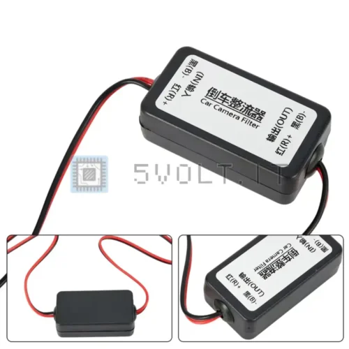 Filtro Relè Telecamera Raddrizzatore Potenza Auto 12V