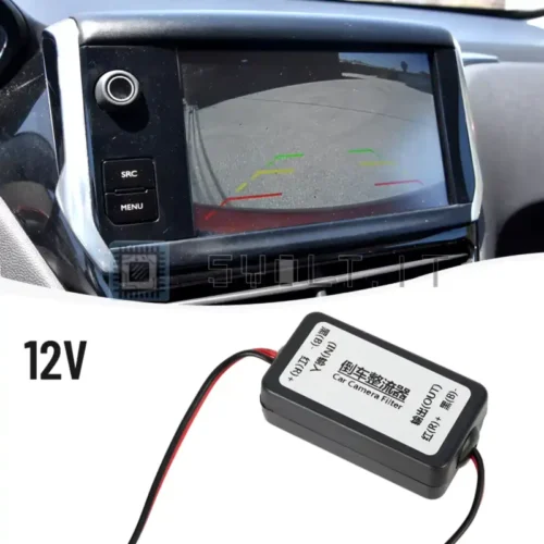 Filtro Relè Telecamera Raddrizzatore Potenza Auto 12V