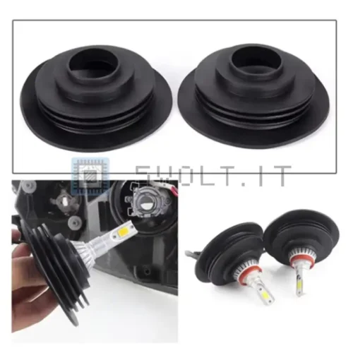 Copertura Antipolvere in Gomma per Faro Auto LED