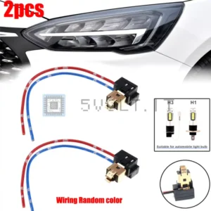 2pz Spina Portalampada H1 H3 in Rame per Auto
