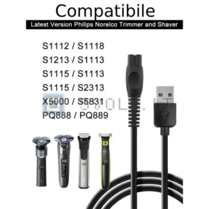 Caricabatterie per Philips Norelco MG9520 PQ888 PQ889