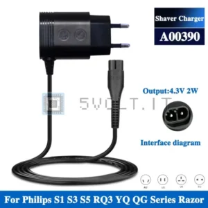 Caricabatterie per Philips OneBlade QP2520-21-23-10-11