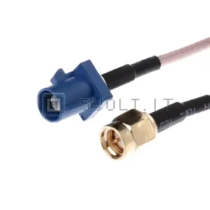 Adattatore Cavo da Fakra C a Maschio SMA RG316