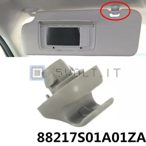 Staffa Gancio Visiera Parasole per Honda Civic 2006-2011