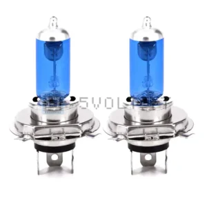 2pz Lampada Alogena Xeno H4 100W 6000K 12V