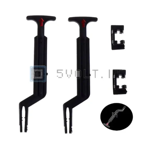 2pz Aste Cofano Serratura B0823593 per Passat B5