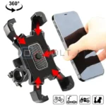Supporto Telefono Bici Elettrica Girevole 360 iPhone MTB