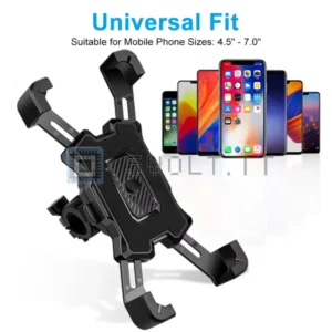 Supporto Telefono Bici Elettrica Girevole 360 iPhone MTB