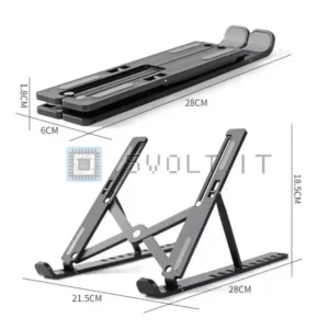 Supporto per Laptop Notebook Regolabile Portatile ABS