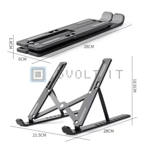 Supporto per Laptop Notebook Regolabile Portatile ABS