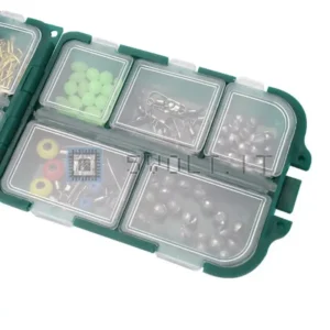 Scatolo Custodia per Ganci Esca 10 Scomparti Pesca