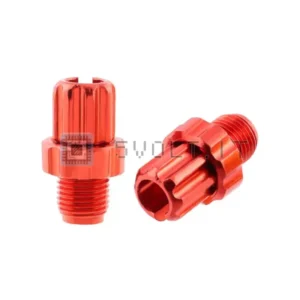 2pz Regolatore Freno M10 Leva Bicicletta Rosso Dado