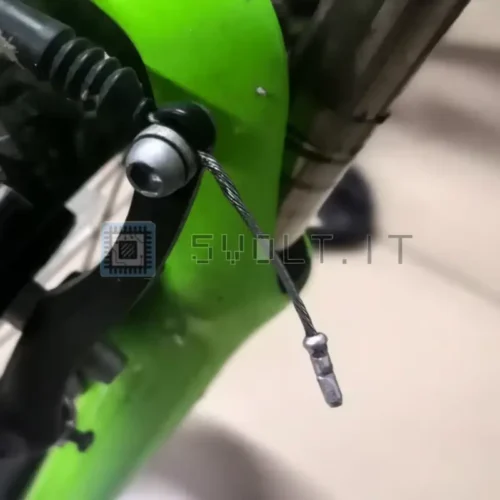 50 Pezzi Punte Cavi Terminali Freni in Alluminio MTB