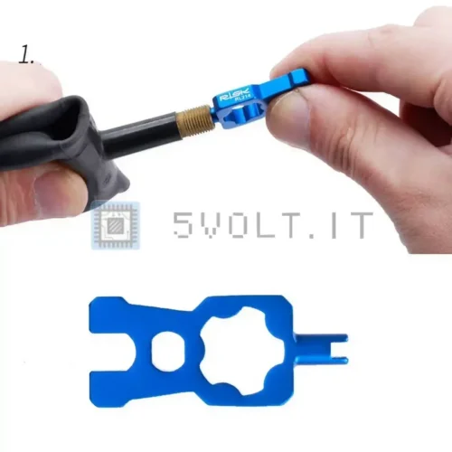 Strumento 4 in 1 per Valvole Bici Installazione Smontaggio