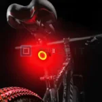 Luce Freno Posteriore Bici 8 Ore LED 60lumen 2 Modalità