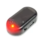 Luce Fittizia Allarme Wireless Finto Energia Solare Rosso