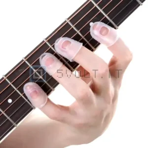 Cover Anti Scivolo per Dita Chitarra Ukulele Sollievo Dolore