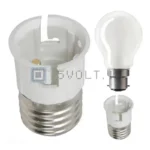 Convertitore Adattatore Lampadine da E27 a B22 Edison