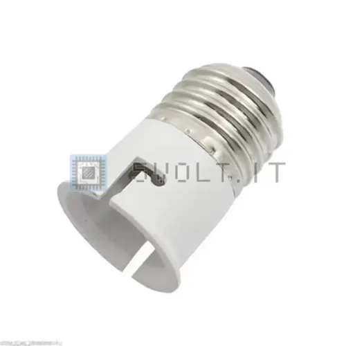 Convertitore Adattatore Lampadine da E27 a B22 Edison