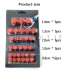30pz Dadi Coperture per Scooter 0.8/1/1.2/1.4cm Tappi