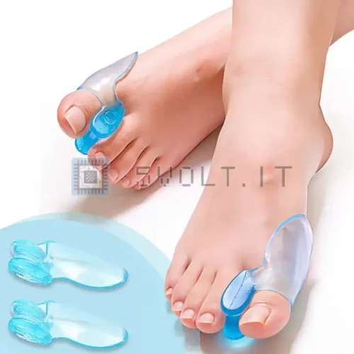 Separatore Dita Piede in Gel Silicone Alluce Valgo 2pz