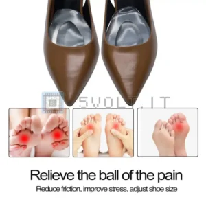 2pz Solette Antiscivolo Avampiede per Scarpe Tacchi