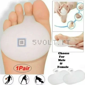 Cuscinetti in Gel 2pz Metatarsali Silicone per Scarpe