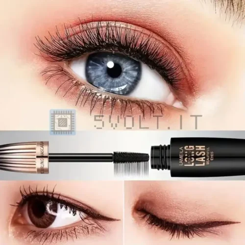 Mascara 4D Impermeabile Spesso Nero Trucco Make Up