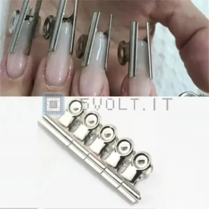 5 Pezzi Clip Modellante per Unghie in Fibra Forma a C