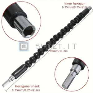 Punta per Cacciavite Flessibile Trapano Elettrico Serpente